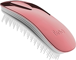 Fragrances, Perfumes, Cosmetics Hair Brush - Ikoo Home Rose Metallic White