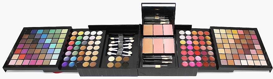 Professional Sliding Makeup Palette 6in1, 177 shades - King Rose — photo N1