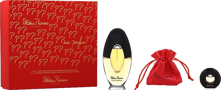 Set (edp 100ml+edp 4.8ml+acc 1pc) - Paloma Picasso Eau  — photo N1