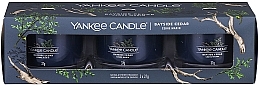 Scented Candle Set - Yankee Candle Bayside Cedar (candle/3x37g) — photo N1