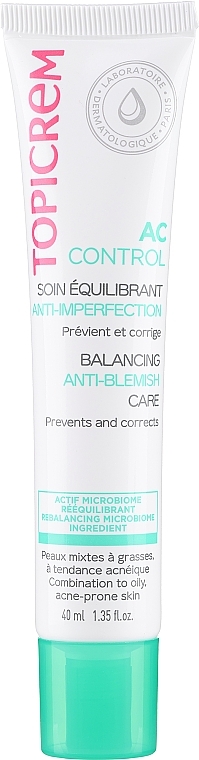 Balanced Anti-Blemish Care - Topicrem AC Control Balancing Anti-Blemish Care — photo N1