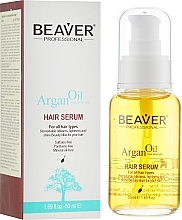 Fragrances, Perfumes, Cosmetics Nourishing & Repairing Argan Oil Serum - Beaver Professional Argan Oil Hair Serum