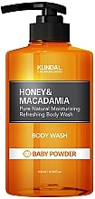 Shower Gel - Kundal Honey & Macadamia Body Wash Baby Powder — photo N1