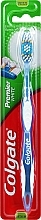 Toothbrush "Premier" Medium #1, dark blue - Colgate Premier Medium Toothbrush — photo N1