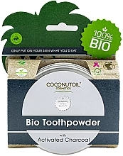 Fragrances, Perfumes, Cosmetics Tooth Powder with Bioactive Charcoal - Coconutoil Cosmetics Active Charcoal Toothpowder