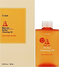 Hydrophilic Oil - Etude House Real Art Cleansing Oil Perfect — photo N2