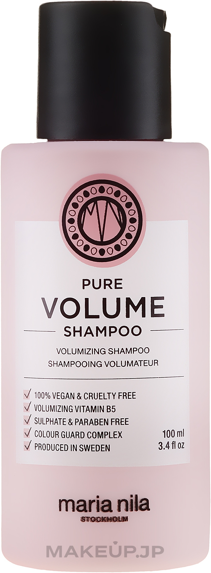 Volume Hair Shampoo - Maria Nila Pure Volume Shampoo — photo 100 ml