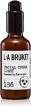 Fragrances, Perfumes, Cosmetics Lightweight Face Cream 'Chamomile & Lavender' - L:A Bruket No. 186 Facial Cream Light Chamomile/ Lavender