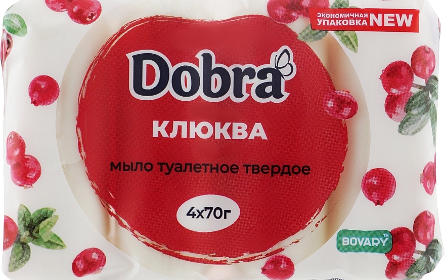 Cranberry Toilet Soap - Soap traditions Dobra Bovary — photo N1