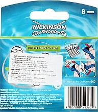 Razor Cartridges, 8 pcs - Wilkinson Sword Protector 3 Blades — photo N2