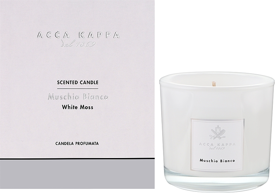 Scented Candle - Acca Kappa White Moss Scented Candle — photo N2