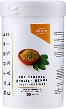 Hair Conditioning Mask - Natural Classic The Original English Henna Treatment Wax Mask — photo N1