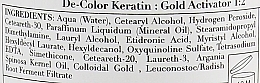Activator with Microactive Gold 6% - Fanola Oro Gold — photo N5