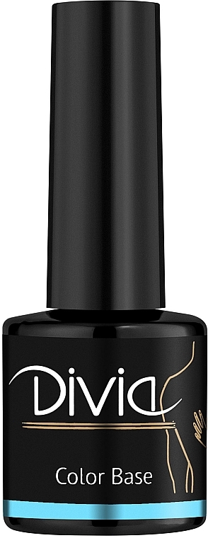 Colored Nail Base - Divia Potal Color Base — photo N11