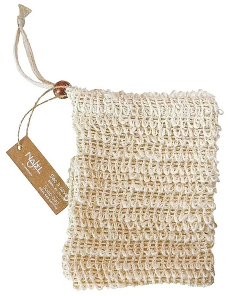 Sisal & Cotton Soap Bag - Najel Sisal & Cotton Soap Bag — photo N1