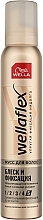 Super Strong Hold Hair Mousse "Shiny Hold" - Wella Wellaflex — photo N3