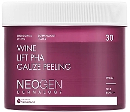 Exfoliating Pads with Red Wine Extract - Neogen Dermalogy Bio-Peel Gauze Peeling Wine — photo N5