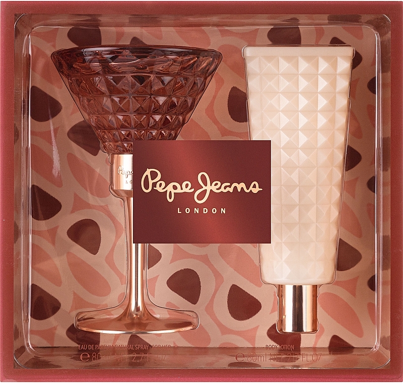 Pepe Jeans For Her - Set (edp/80ml + body/lot/80ml) — photo N1