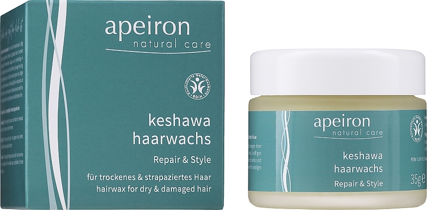 Hair Wax - Apeiron Keshawa Hair Wax — photo N2