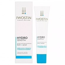 Fragrances, Perfumes, Cosmetics Anti-Wrinkle Cream-Serum - Iwostin Hydro Sensitia