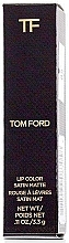 Matte Lipstick - Tom Ford Lip Color Satin Matte — photo N2