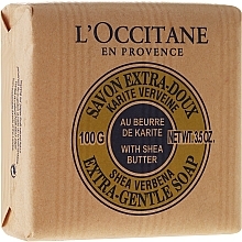Fragrances, Perfumes, Cosmetics Soap "Shea-Milk" - L'occitane Shea Butter Extra Gentle Soap-Milk