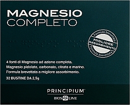 Magnesium Dietary Supplement, sachet - BiosLine Principium Magnesio — photo N1