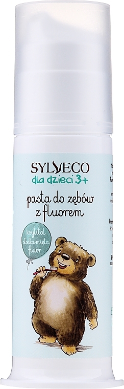 Kids Fluoride Toothpaste - Sylveco — photo N1