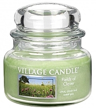 Fragrances, Perfumes, Cosmetics Scented Candle - Village Candle Fields of Clover