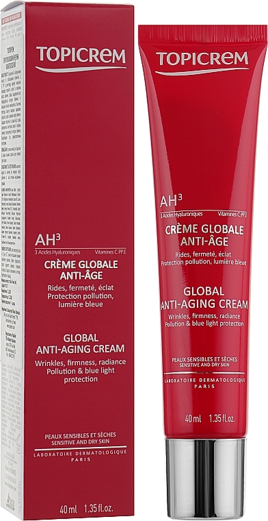 Anti-Aging Face Cream - Topicrem Global Anti-Aging Cream — photo N2