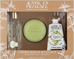 Fragrances, Perfumes, Cosmetics Jeanne en Provence Verveine - Set (edp/60ml + soap/100g + h/cr/75ml)