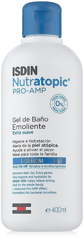 Softening Shower Gel for Atopic Skin - Isdin Nutratopic — photo N3