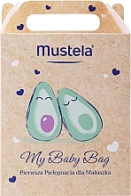 Set - Mustela My Baby Bag (sh/gel/200ml + wipes/20pcs + cr/50ml + f/cr/40ml) — photo N1