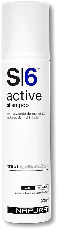 Anti-Dandruff Shampoo for Irritated Scalp - Napura S6 Active Shampoo — photo N2