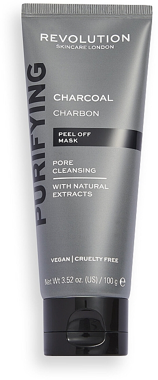 Pore Cleansing Charcoal Peel Off Mask - Revolution Skincare Pore Cleansing Charcoal Peel Off Mask — photo N1