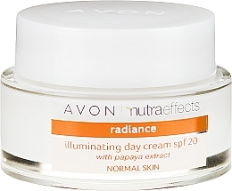 Moisturizing and Brightening Day Cream SPF20 - Avon Nutra Effects Radiance Illuminating Day Cream — photo N2