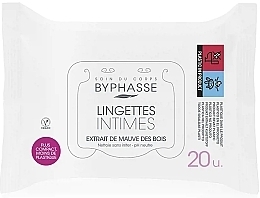 Fragrances, Perfumes, Cosmetics Intimate Wash Wipes - Byphasse Intimate Wipes