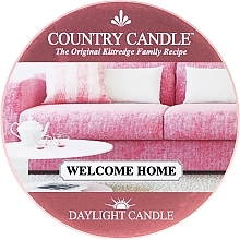 Fragrances, Perfumes, Cosmetics Tea Light Candle - Country Candle Welcome Home Daylight