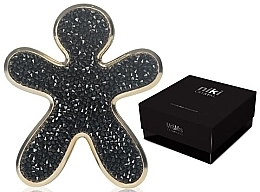 Fragrances, Perfumes, Cosmetics Car Air Freshener - Mr&Mrs Swarovski Niki Crystal Black Gold Finishing