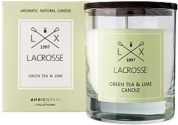 Fragrances, Perfumes, Cosmetics Scented Candle - Ambientair Lacrosse Green Tea & Lime Candle