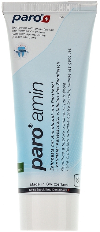 Aminofluoride Toothpaste - Paro Swiss Paro Amin — photo N1