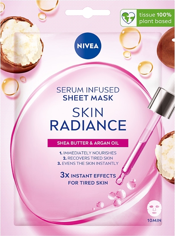 Brightening Sheet Mask - Nivea Skin Radiance — photo N1