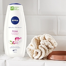 Shower Cream-Gel "Milk and Rose" - NIVEA Bath Care Cream Shower Rose And Milk — photo N3