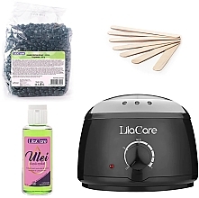 Fragrances, Perfumes, Cosmetics Hair Removal Set - Lila Rossa Lila Care (prowax/1pcs + spatula/10pcs + wax/500g + oil/60ml)