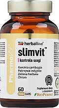 Dietary Supplement 'Weight Control', 60pcs - Pharmovit Herballine — photo N1