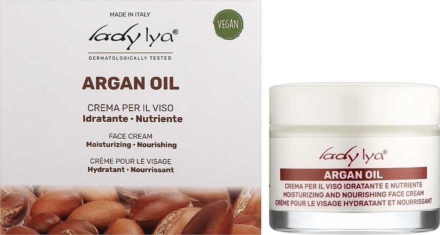 Face Cream with 'Nourishing with Argan Oil' - Lady Lya Face Cream — photo N2