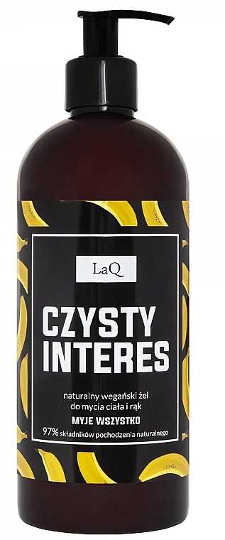 Hand & Body Wash Gel 'Czysty Interes' - LaQ Hands & Body Gel — photo N1