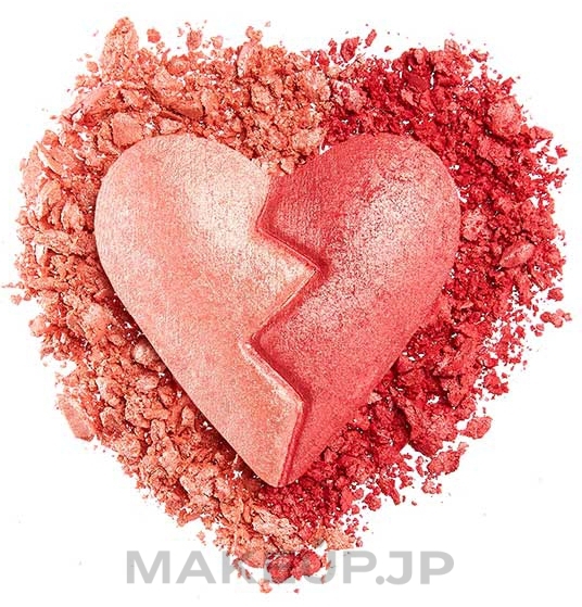 Blush - I Heart Revolution Heartbreakers Shimmer Blush — photo Strong