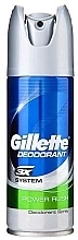 Fragrances, Perfumes, Cosmetics Antiperspirant-Deodorant Spray - Gillette 3xSistem Power Rush Deodorant for Men