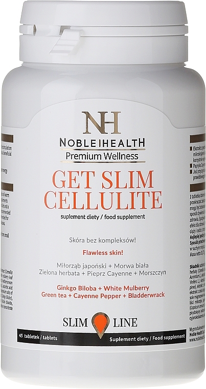 Anti-Cellulite Food Supplement - Noble Health Get Slim Cellulite — photo N2